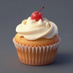 cupcake, matte painting by ross tran, artstation