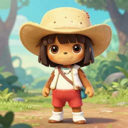 Ronaldo as dora the explorer