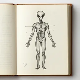 the geometry of human body as seen in an ancient alien book