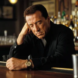 steven seagal at a bar, very tired - c 0. 0 0 0 1