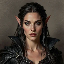 cross hatching portrait of a beautiful female dark elf by atey ghailan, greg rutwoski, greg tocchini, sergio toppi, dynamic lightning, gradient light yellow, gray and white color scheme, fantasy aesthetic