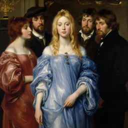 a beautiful painting of gwyneth paltrow by john everett millais and dante gabriel rossetti and john collier and john william waterhouse, preraphaelite, detailed, trending on artstation, hd, masterpiece