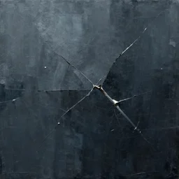 brittle. abstract digital art, painting texture. cold and dark color scheme