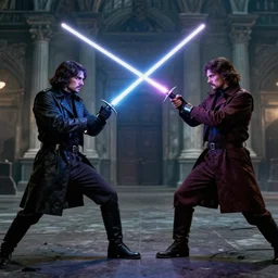 joseph stalin light saber fight