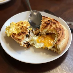 half - eaten food