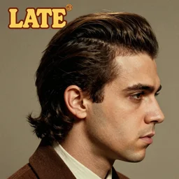 groovy late 1 9 7 0 s album cover of a guy with a 7 0 s combover and sideburns, vintage, realistic, hyperrealistic, 8 k resolution, hd quality, very detailed, highly detailed, intricate details, real life, real world, trending on artstation, digital art, really realistic, very realistic, artistic, album cover, album, cover, remastered