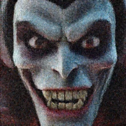 dracula, extremely scary, spooky, terrifying, crisp, photo realism, realistic, clear, two eyes, one nose, super sharp teeth, 4 k resolution, 8 k resolution, animated