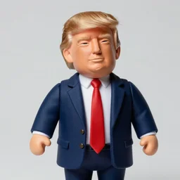 donald trump as a ventriloquist dummy, jeff dunham, highly detailed, high quality, high resolution