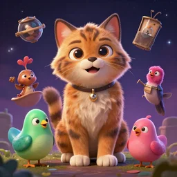 epic professional digital art of 😸 🤓 🐣 🕋, best on artstation, cgsociety, wlop, Behance, pixiv, cosmic, epic, stunning, gorgeous, much detail, much wow, masterpiece