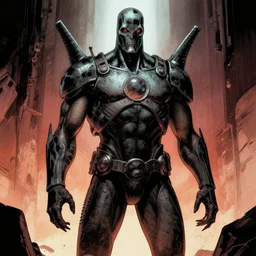 The Borg by H.R. Giger. DC Comics. Multiversity. Grant Morrison.
