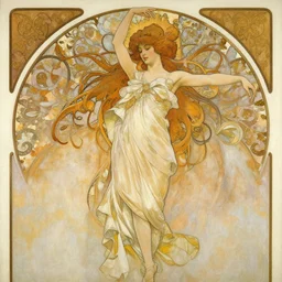 realistic detailed painting of a dancer girl by Alphonse Mucha Ayami Kojima Amano Charlie Bowater HR Giger, masterpiece