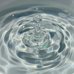 8k macro photo of water, detailed, close up, amazing, prismatic