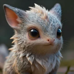a small mythical creature, close shot, stunning detail, highly detailed digital art