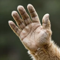 Art Of Giant Hand Slapping A Furry, HD