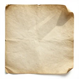 Old paper texture, background with space for text. Vintage paper. Isolated on white. Zoom out