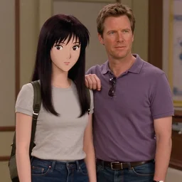 will ferrell as an anime girl, movie still