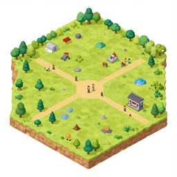 isometric map, hero quest