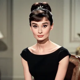 audrey hepburn as orian in ukiyo - e art