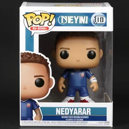 neymar funko pop toy, detailed