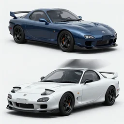 toyota supra mixed with a mazda rx 7