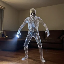 transparent horror monster living room interior photos shot on iphone, dynamic pose, full body shot, sharp focus, grainy, corpse, paranormal flashlight,