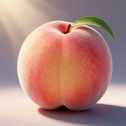 man made out of peaches hyper realistic 8 k octane rendered unity engine digital art god rays