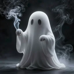 anthropomorphic ghost smoke