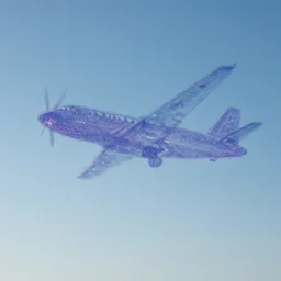 a plane skywriting a message