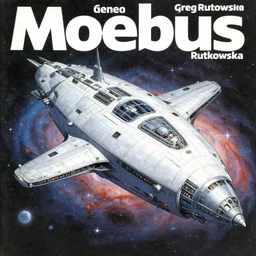vintage sci - fi cover magazine by moebius and greg rutkowski, giant spaceship, nebulae, starry sky