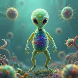bacteria species alien - n 4