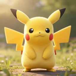 real life pokemon, cute!!!, content!!!, mischievous!!!, adorable!!!, fluffy!!!, ultra realistic!!!, golden hour, sharp focus, tiny amount of chromatic aberration