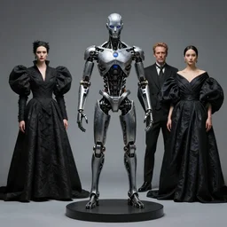 avantgarde studio light mr sinister by rembrandt, prometheus movie still frame of robotic mr sinister, mcu nathaniel essex mr sinister by caravaggio, 3 d biocybernetic character sculpture by beksinski, editorial dress by alexander mcqueen and guo pei