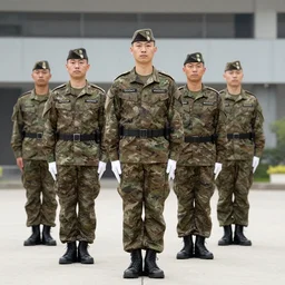 Military stands