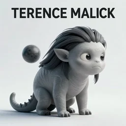 Concept Art of cinematography of Terrence Malick film with a lovecraftian creature