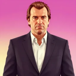 a screenshot of Jordan Peterson from GTA V, portrait, fantasy, beautiful face, vivid colors, elegant, concept art, sharp focus, digital art, Hyper-realistic, 4K, Unreal Engine, Highly Detailed, HD, Dramatic Lighting, trending on Artstation