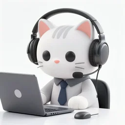 cute cat programmer in headphones as personification of mind drug madness, 2 d hyper detailed drawing by obsessed man, digital art, intricate, highly detailed figure, python java rust logos, lsd trip, colorful composition, joyful, crazy hallucinating, unreal engine