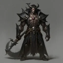 gentleman from hell, league of legends, concept art, character design, wallpapers, dark fantasy, greg rutkowski, trending on artstation, detailed