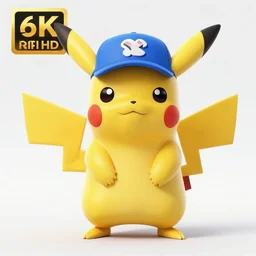 Pikachu Cop. 8K HD realistic.