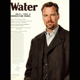vintage advertisement of walter white