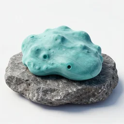 a realistic slime of planeship of the rock