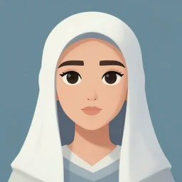 masterpiece head-on symmetrical centered painted portrait, Maya Ali as D&D sorcerer, cell-shaded, wearing wizard robes, elegant, tarot card background, in the style of ROSSDRAWS and Ruan Jia and Ross Tran and Alphonse Mucha and Ayami Kojima and Charlie Bowater and Karol Bak and Jean Delville, Pixar, comics, global illumination lighting, rich bright colours