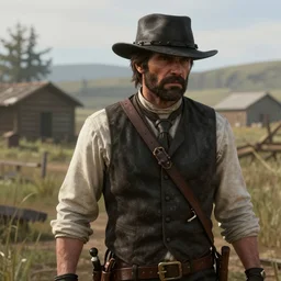 Film still of Felix Arvid Ulf Kjellberg, from Red Dead Redemption 2 (2018 video game)