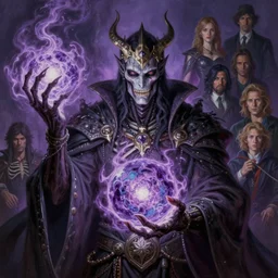 A mixed media painting of an undead lich king holding a ball of evil magic, very aesthetic, detailed face, skeleton, by Frank Frazetta, Greg Rutkowski, Boris Vallejo, Beeple, Christian MacNevin, Lucas Graciano, digital art, steve argyle, peter Mohrbacher, Davi Blight, epic fantasy character art, high fantasy, CGsociety, exquisite detail, post-processing, low angle, masterpiece, cinematic