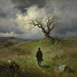Wuthering Heights, beautiful, painting, 4k