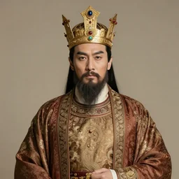 portrait of an ancient king