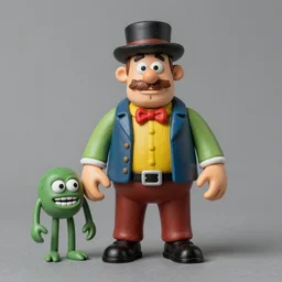 nintendo, butcher billy, freak out, stop motion, vinyl action figure