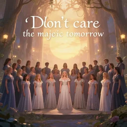 choir in the majestic tomorrow, a new day, at dawn, melody, i don't care, other fantasy, easy