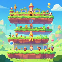 game level by style of supercell games