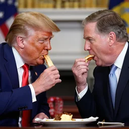 donald trump and mitch mcconnell eating each other alive