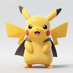 a stunning photograph of a pikachu wearing a cape, 8 k hd, incredibly detailed
